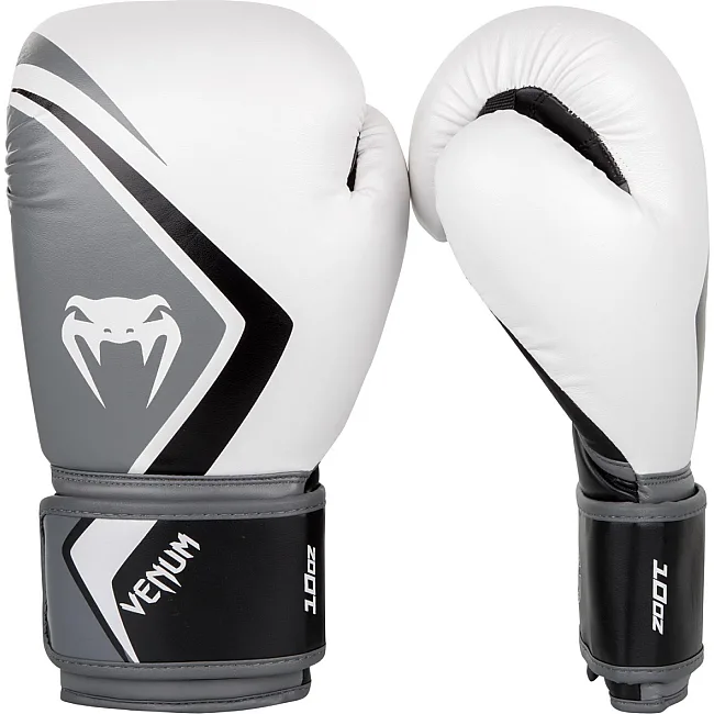 Перчатки для бокса VENUM Contender 2.0 White Grey