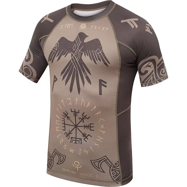 Рашгард PERESVIT Valhalla Short Sleeve Ash Brown