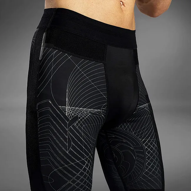 Леггинсы VENUM G-Fit Air Mens Deep Black Desert Sand