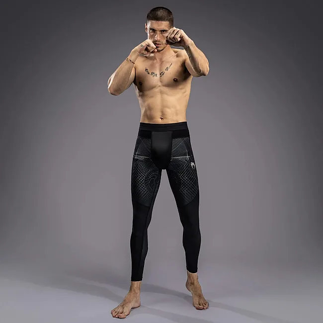 Леггинсы VENUM G-Fit Air Mens Deep Black Desert Sand