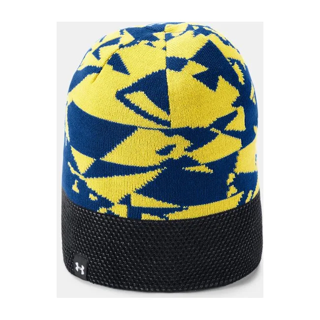 Двухсторонняя детский (до 11 лет) шапка UNDER ARMOUR Reversible Navy