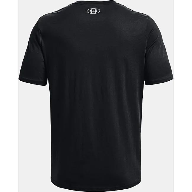 Футболка чоловіча UNDER ARMOUR Charged Cotton Left Chest Lockup Black