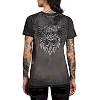 Футболка жіноча AFFLICTION Seductive Tee Charcoal
