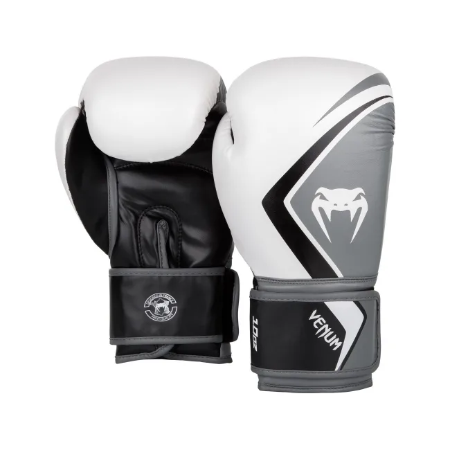 Перчатки для бокса VENUM Contender 2.0 White Grey
