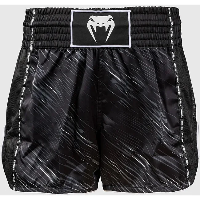 Шорты для Муай Тай VENUM Rapid - Black/Storm Grey
