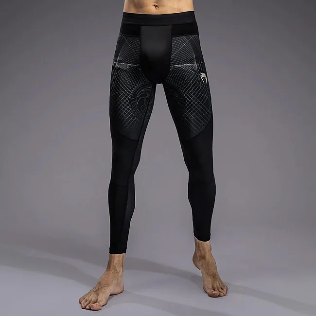 Леггинсы VENUM G-Fit Air Mens Deep Black Desert Sand