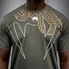 Футболка мужская VENUM Serpenti Dry Tech Khaki Bronze Ivory