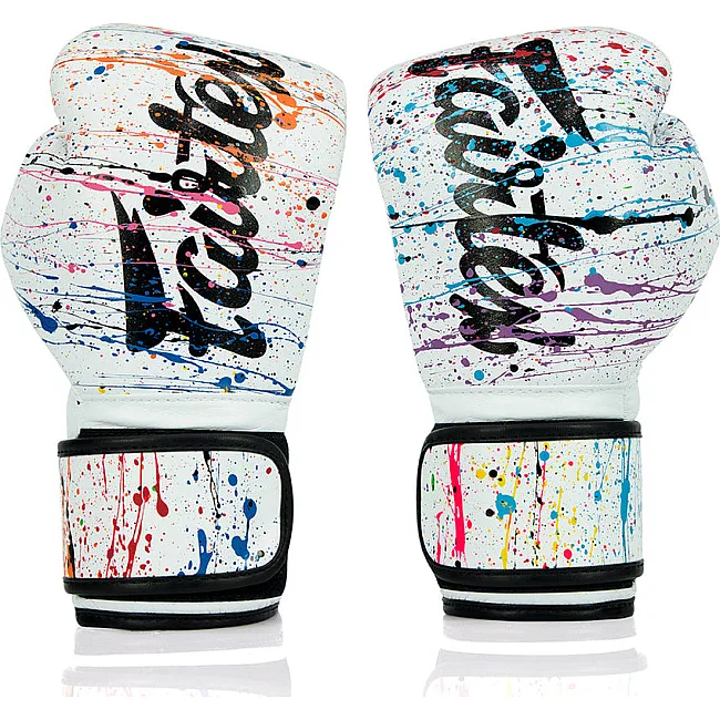 Рукавички для боксу FAIRTEX BGV14PT Painter White