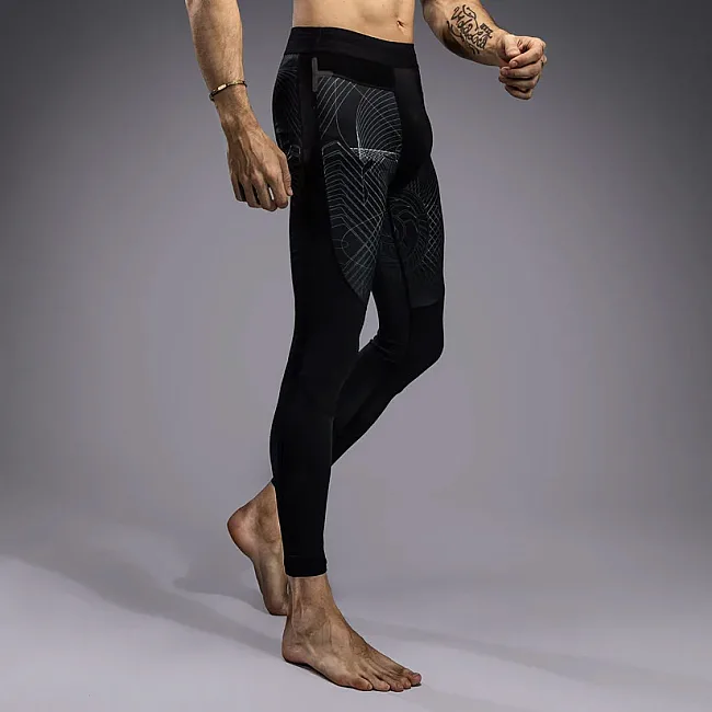 Леггинсы VENUM G-Fit Air Mens Deep Black Desert Sand