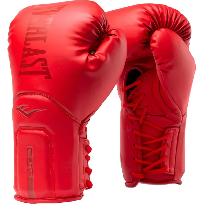 Перчатки для бокса EVERLAST Powerlock 2 Hook & Loop Pro Red