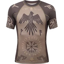 Рашгард PERESVIT Valhalla Short Sleeve Ash Brown