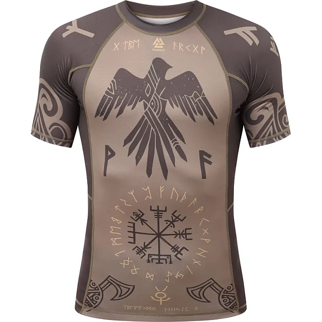 Рашгард PERESVIT Valhalla Short Sleeve Ash Brown