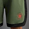 Шорты детские VENUM Classic Boxing Short Army Green Orange