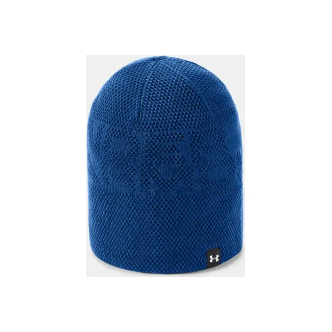 Двухсторонняя детский (до 11 лет) шапка UNDER ARMOUR Reversible Navy