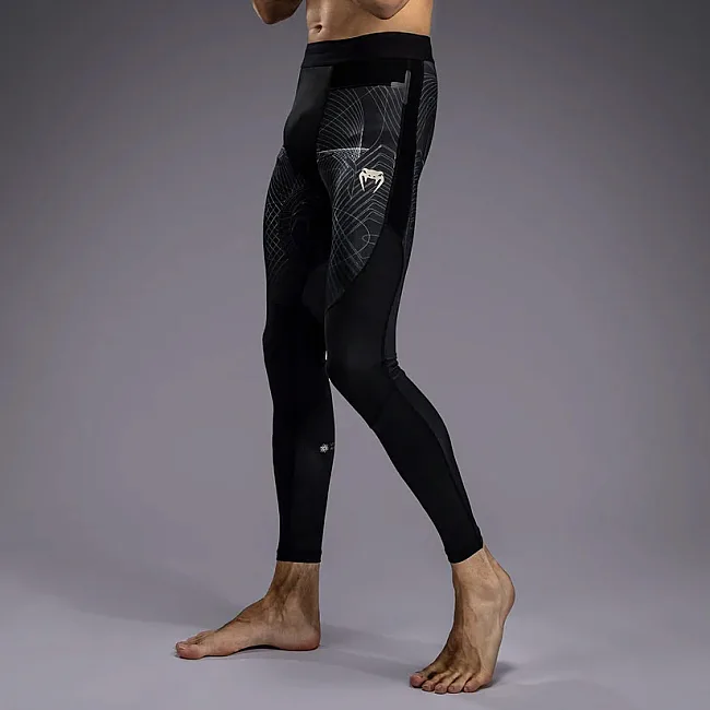 Леггинсы VENUM G-Fit Air Mens Deep Black Desert Sand