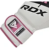 Перчатки для бокса RDX F7 Ego White Pink
