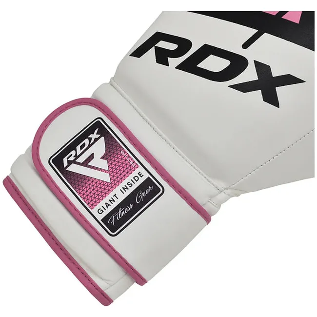 Перчатки для бокса RDX F7 Ego White Pink