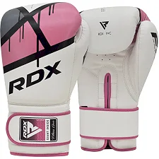 Перчатки для бокса RDX F7 Ego White Pink