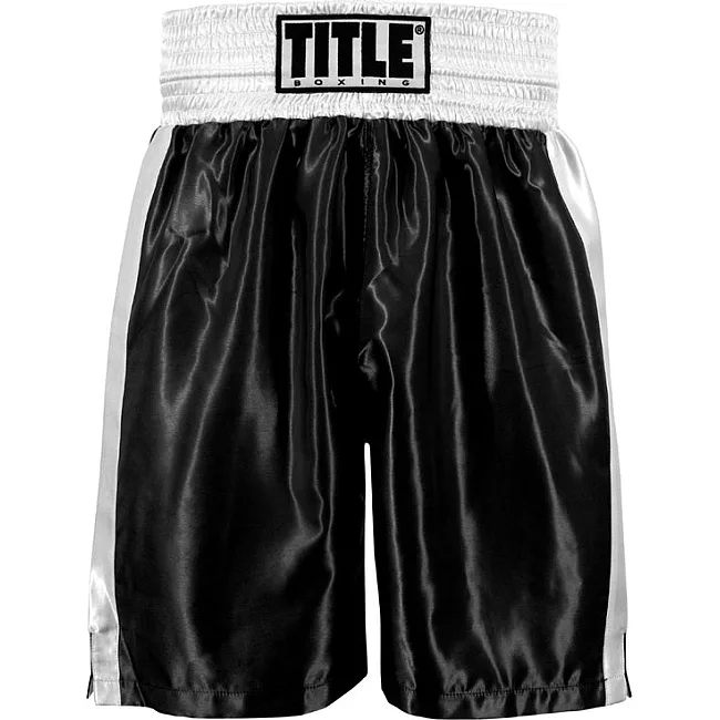 Шорты TITLE Boxing Edge 2.0 Black White