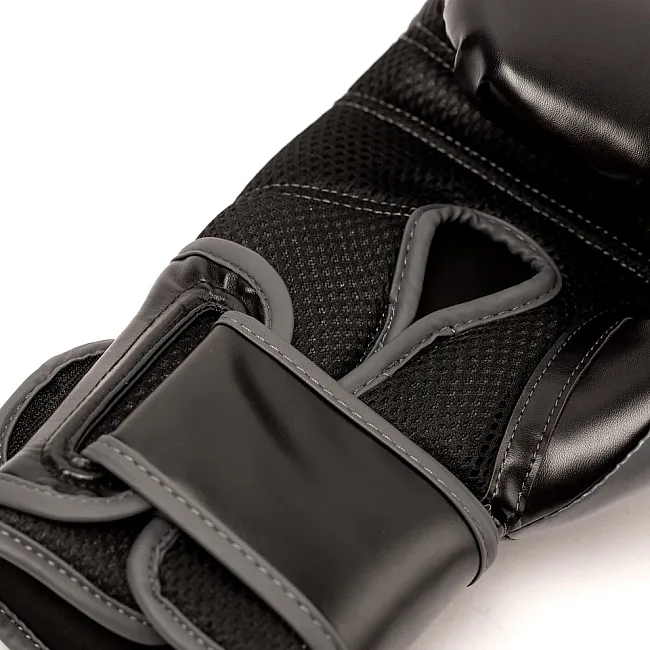 Перчатки для бокса EVERLAST Powerlock 2R Hook and Loop Black