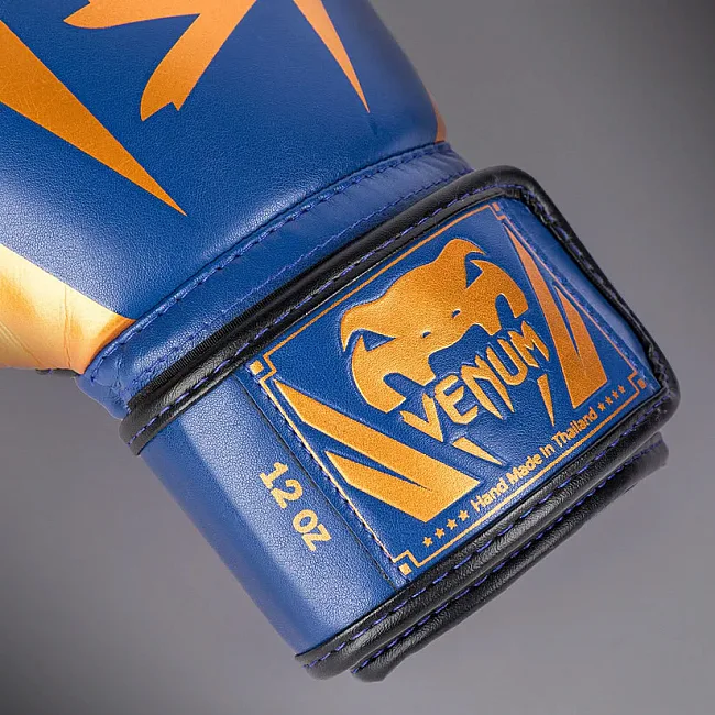 Перчатки для бокса VENUM Elite Royal Blue