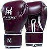 Перчатки для бокса Hit N Move All Day Pro Grip Plus Hook and Loop Burgundy