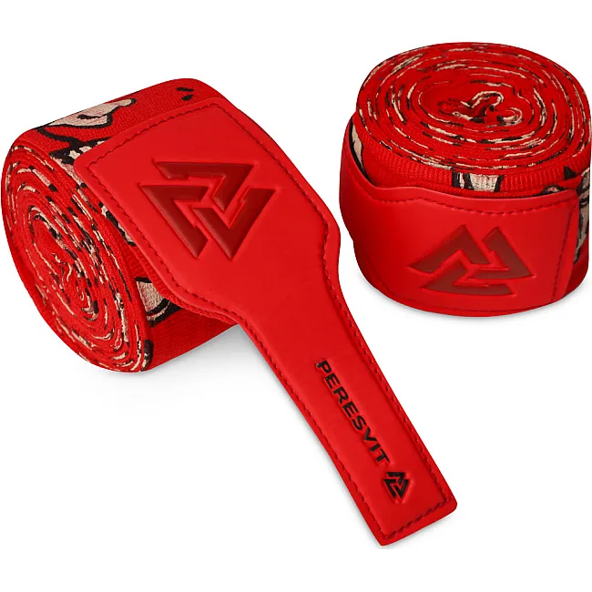 Бинты для бокса PERESVIT Teeth Printed Red