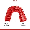 Капа для бокса OPRO GEN5 Silver Level Black Red