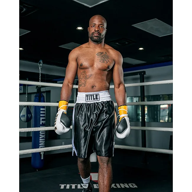Шорты TITLE Boxing Edge 2.0 Black White