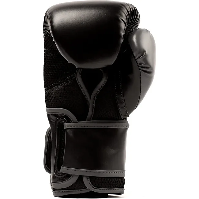 Перчатки для бокса EVERLAST Powerlock 2R Hook and Loop Black