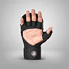 Перчатки для ММА RDX F-17 Aura Plus Grappling Shooter Black Red