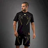 Футболка мужская VENUM Serpenti Dry Tech Black Silver Gold
