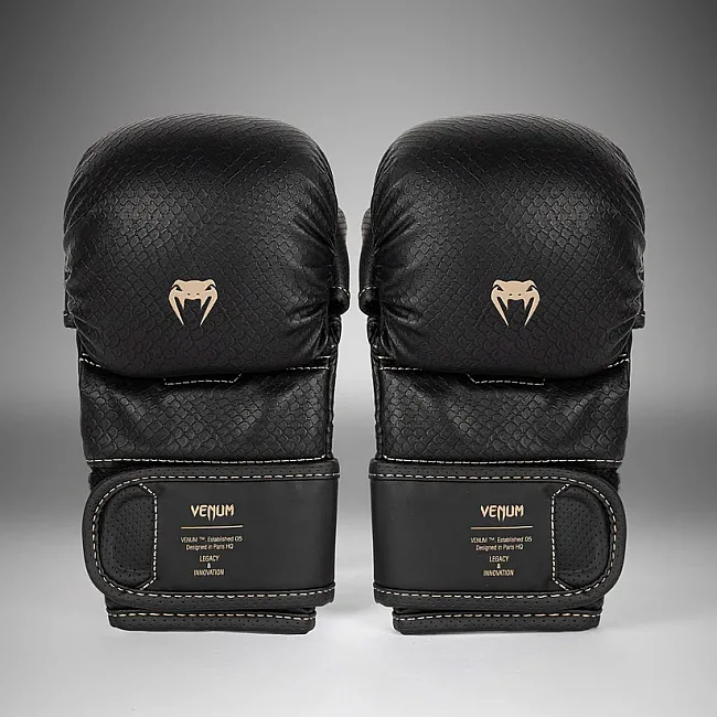 Рукавички ММА VENUM Impact Evo Scales MMA Black