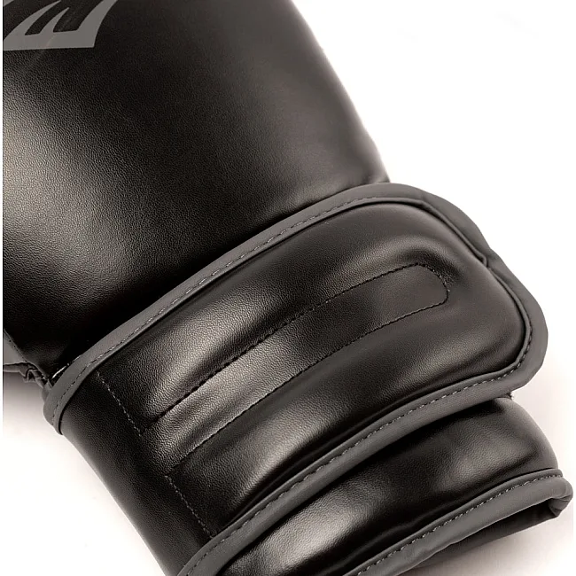Перчатки для бокса EVERLAST Powerlock 2R Hook and Loop Black
