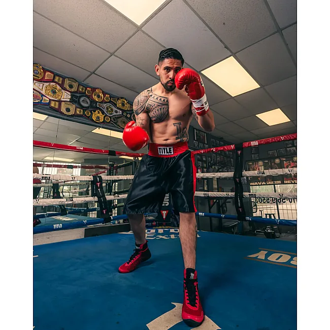 Шорты TITLE Boxing Edge 2.0 Black Red