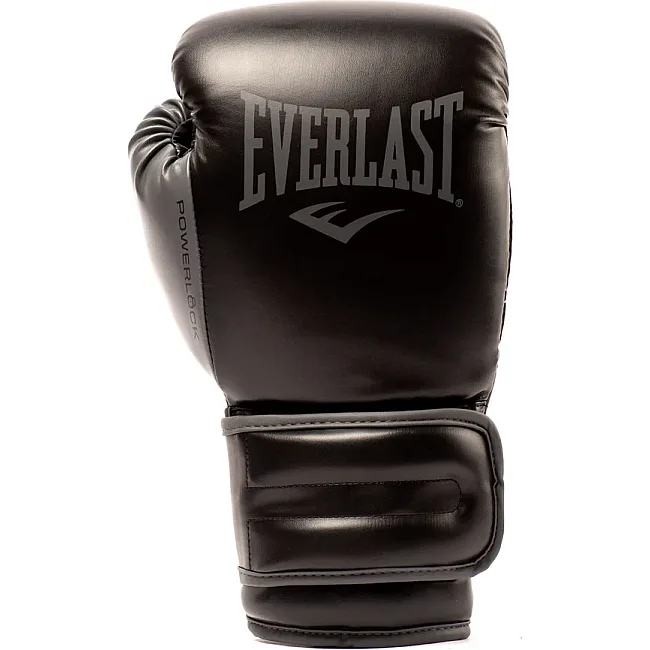 Перчатки для бокса EVERLAST Powerlock 2R Hook and Loop Black
