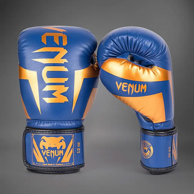 Перчатки для бокса VENUM Elite Royal Blue