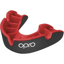 Капа для бокса OPRO GEN5 Silver Level Black Red