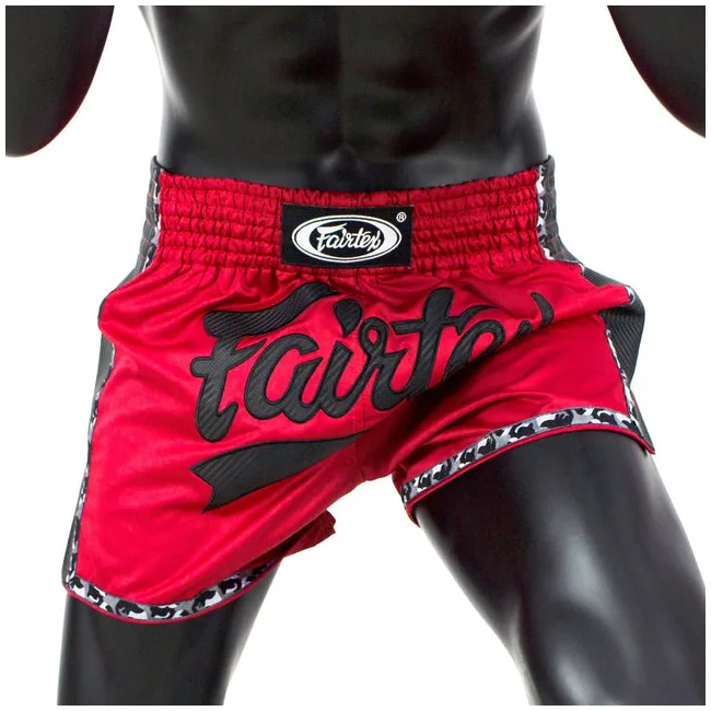 Шорты для Муай Тай FAIRTEX BS170 см 3 Red Black