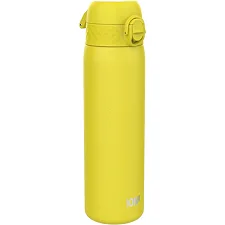 Бутылка для воды металлическая ION8 600 мл. Stainless Steel , Yellow