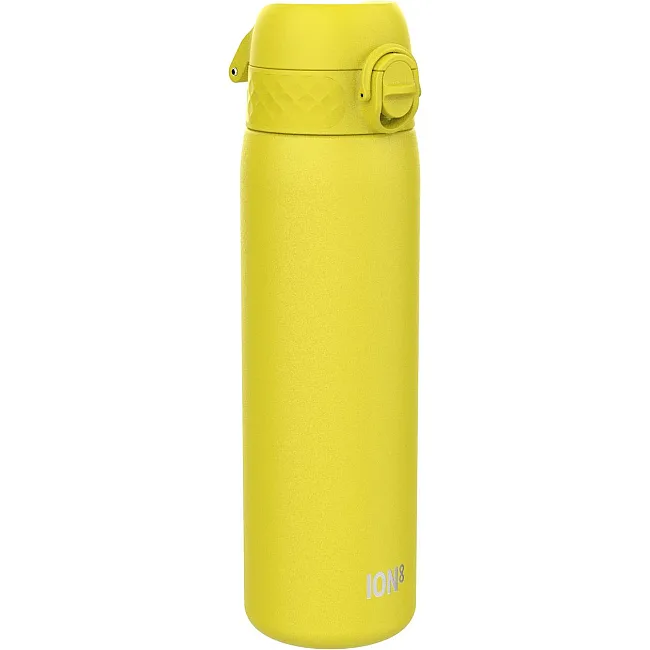 Бутылка для воды металлическая ION8 600 мл. Stainless Steel , Yellow