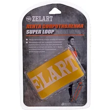 Резинка для упражнений лента сопротивления ZELART FI-8228-1 XXS