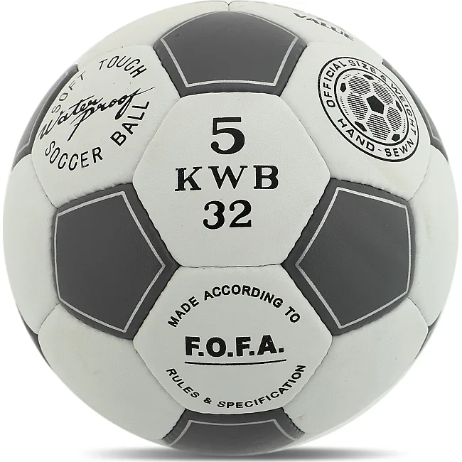 Футбольный мяч
 SOCCER STAR SOFT TOUCH VALUE FB-6033 №5 (Белый-черный)