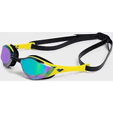 Очки для плавания Arena COBRA EDGE SWIPE MIRROR черный, желтый