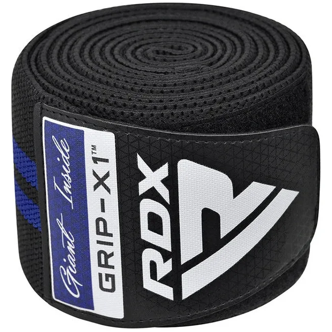 Бинты на колени RDX GYM KNEE WRAP R11 BLACK/BLUE