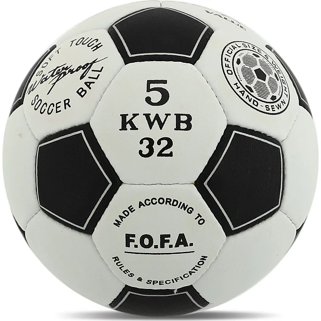 Футбольный мяч
 SOCCER STAR SOFT TOUCH VALUE FB-6033 №5 (Белый-черный)