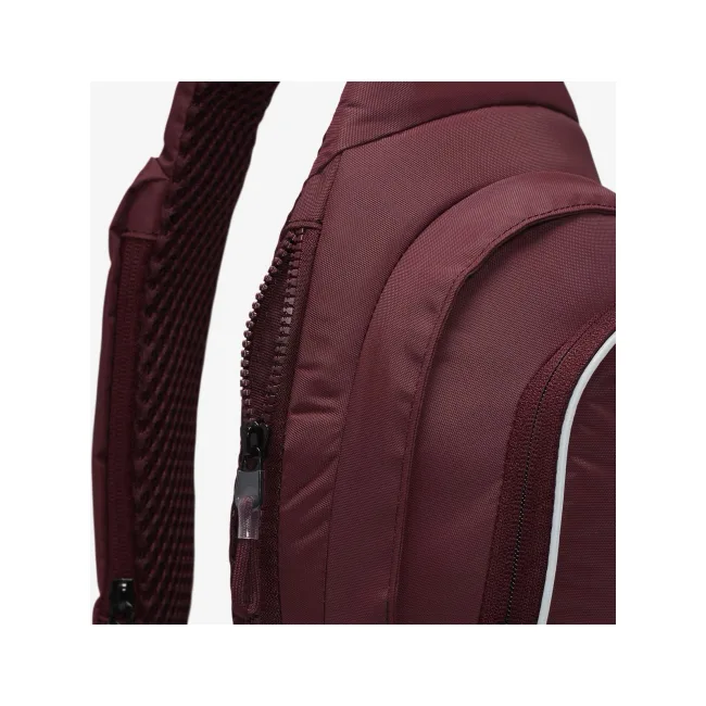 Сумка из-под плеча Nike NK NSW ESSNTL BG-MTL PLL 8L бордовый 44,5x22x10 см