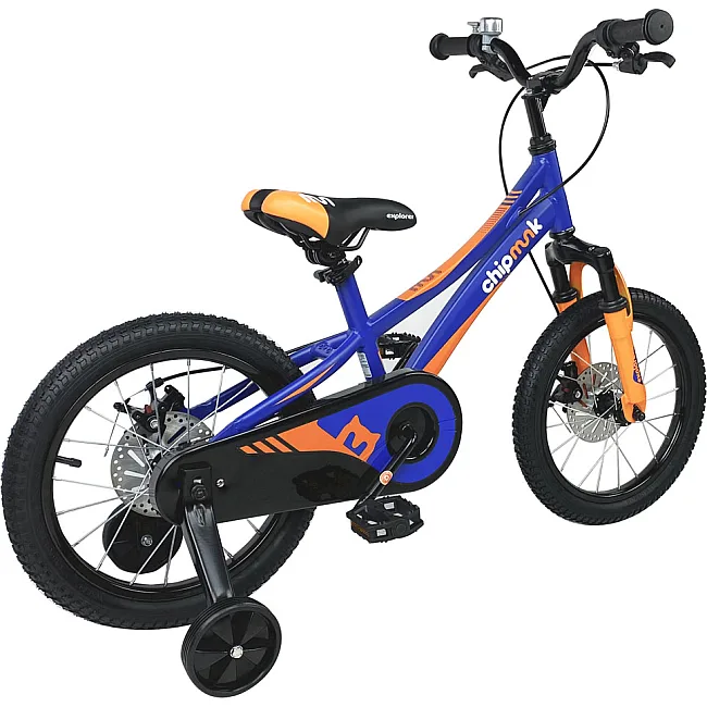 Велосипед детский RoyalBaby Chipmunk EXPLORER 16", OFFICIAL UA, синий