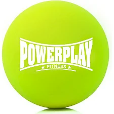 Масажний силіконовий м'яч PowerPlay PP-4354 Silicone Lacrosse Ball (6.3см.) Зелений