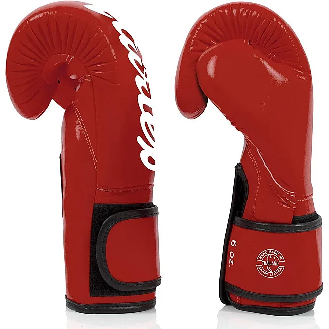 Боксерские перчатки Fairtex BGV14 Red (бинты в комплекте)